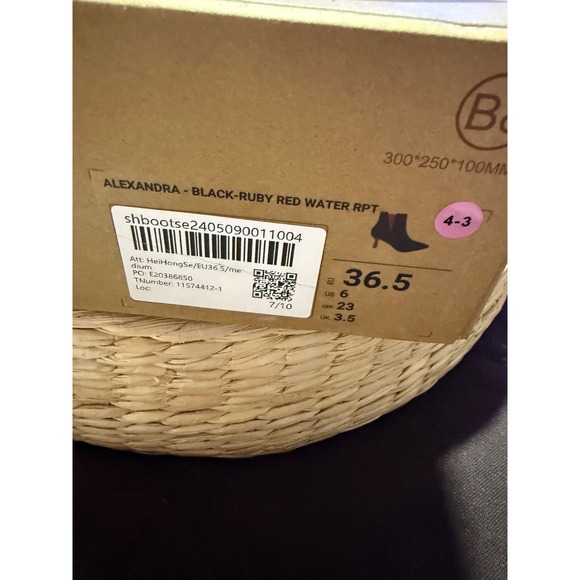 VIVAIA Pointed Toe Heeled Ankle Boots (Alexandra) Black size‎ EU/36.5 US/6 - Picture 16 of 16